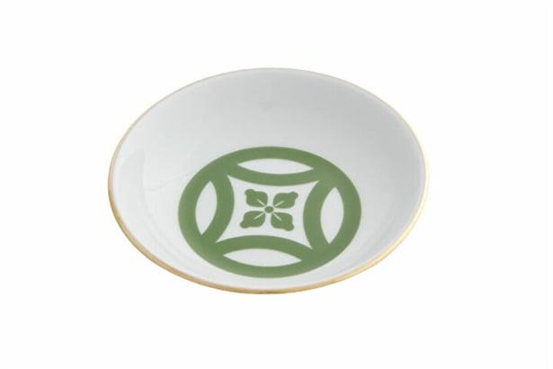 Porland Morocco Desen1 Yeşil Mini Kase 10Cm