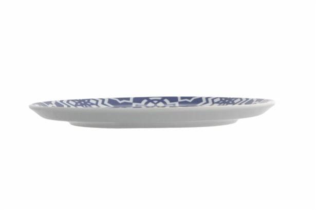 Porland Morocco Desen7 Mor Düz Tabak 24Cm