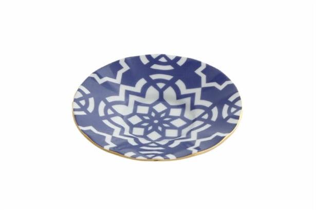 Porland Morocco Desen7 Mor Ergonomik Çay Tabağı 12Cm