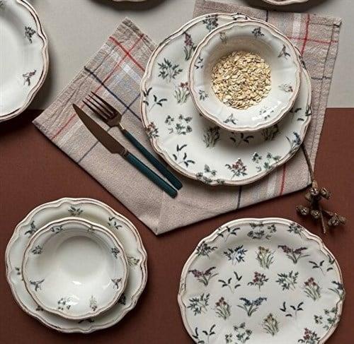 Porser Amber Fulya 24 Parça 6 Kişilik Yemek Takımı 30314
