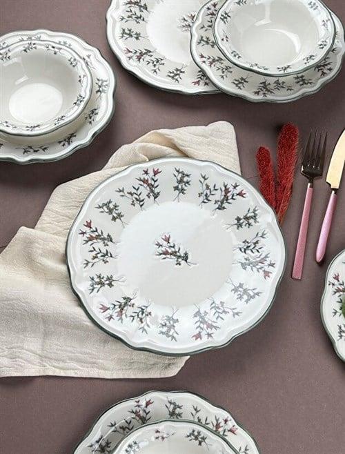Porser Terra Fulya 24 Parça 6 Kişilik Yemek Takımı