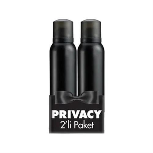 Privacy Men Deodorant 2*150ml