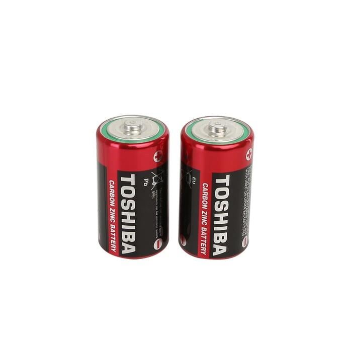 R20SL-2A  TOSHİBA D KALIN PİL 2li (Carbon)