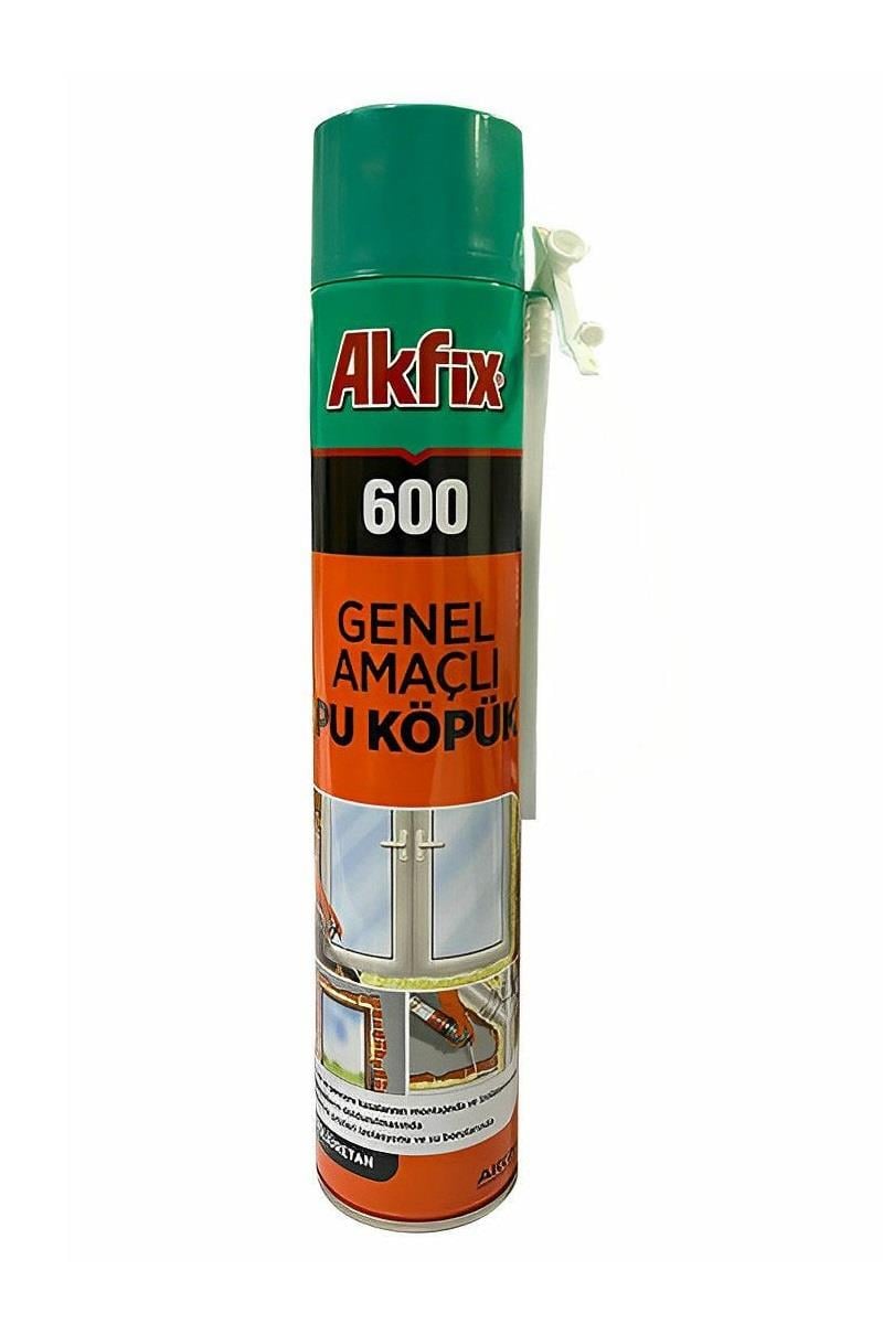 RTA0223   AKFİX 600 GENEL AMAÇLI PU KÖPÜK 600gr