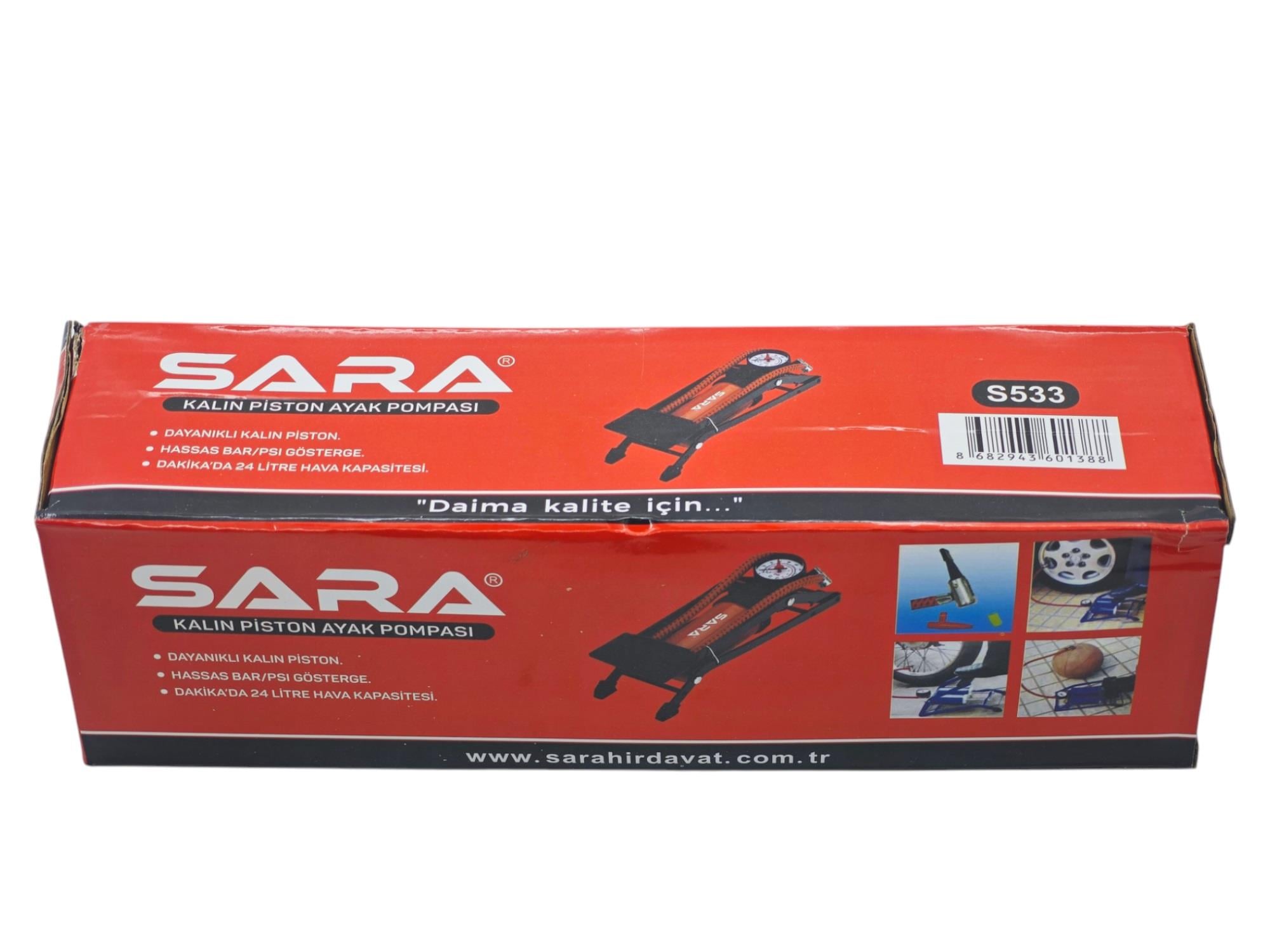 S533   Sara Kalın Piston Ayak Pompası