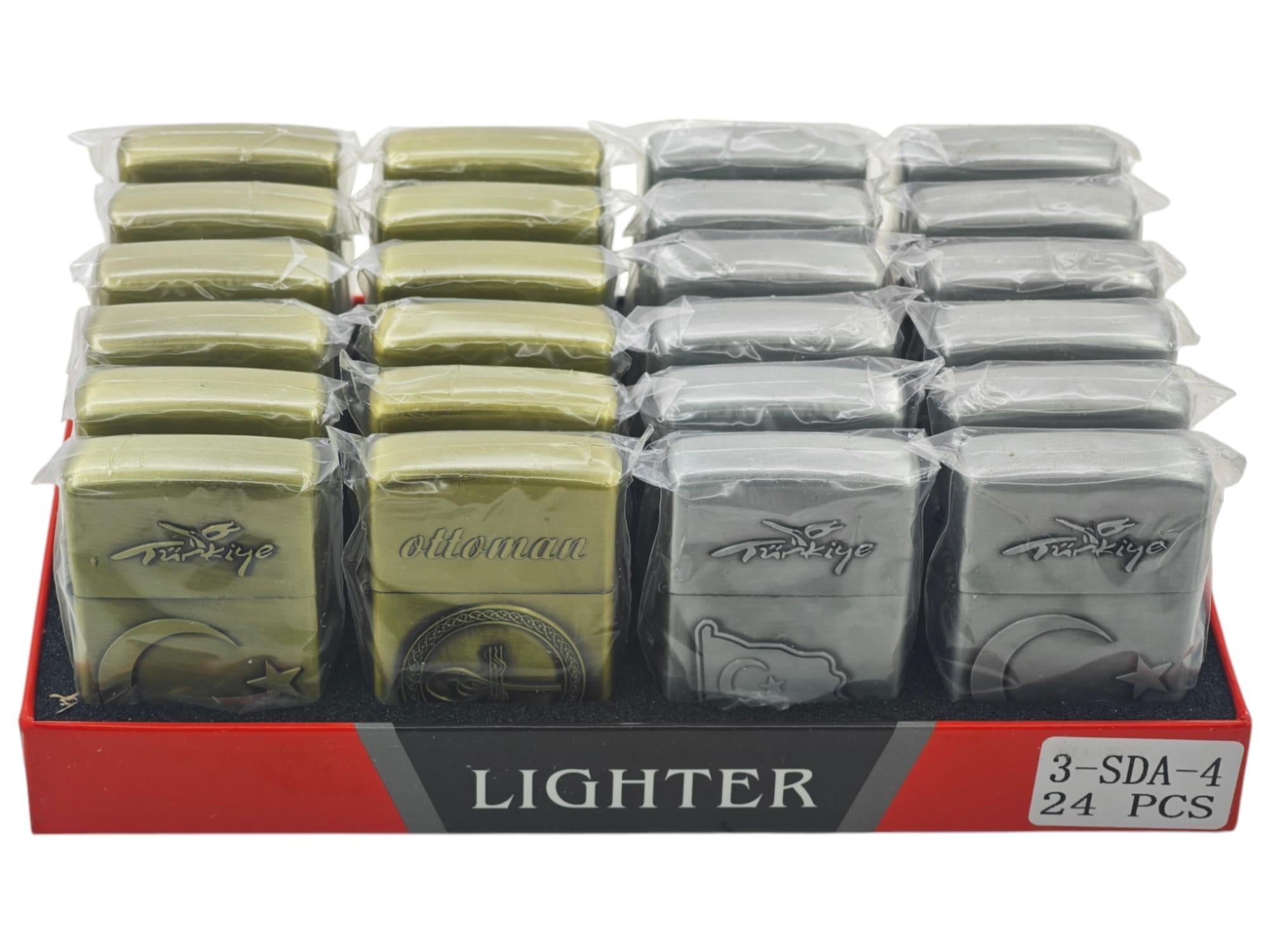 SDA-4   Zippo Benzinli  Çakmak