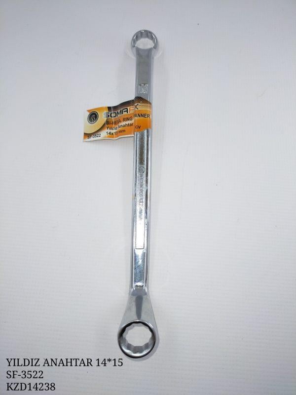 SF-3522   SOMAFIX YILDIZ ANAHTAR 14*15mm
