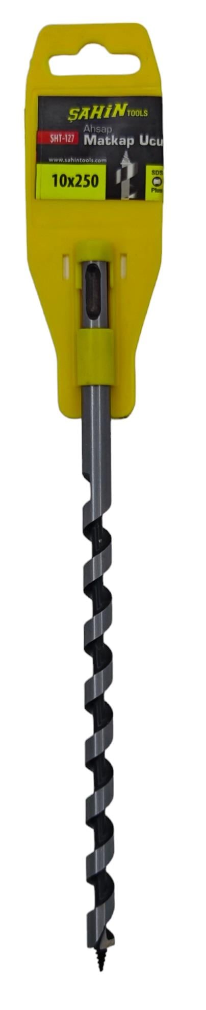 ŞHT-127   ŞAHİN TOOLS AHŞAP SDS PLUS MATKAP UCU 10*250