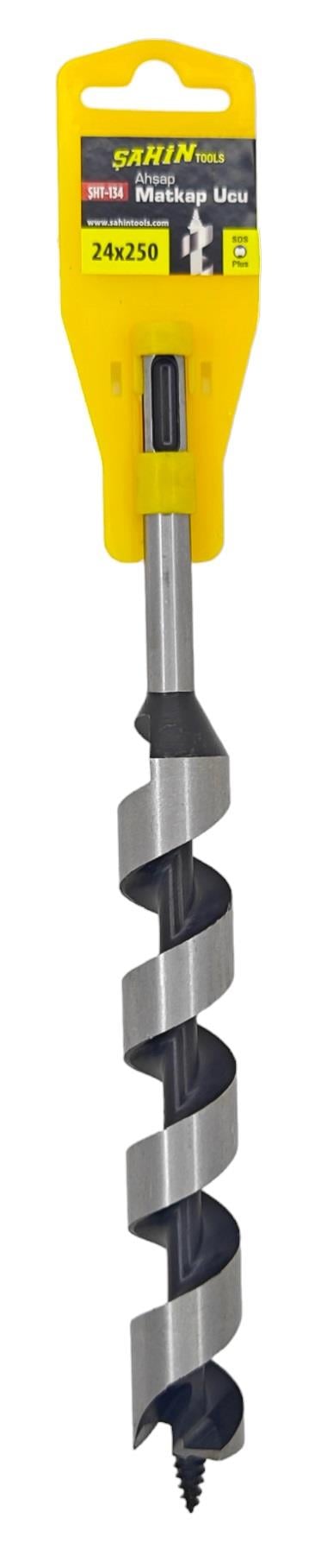 ŞHT-134   ŞAHİN TOOLS AHŞAP SDS PLUS MATKAP UCU 24*250