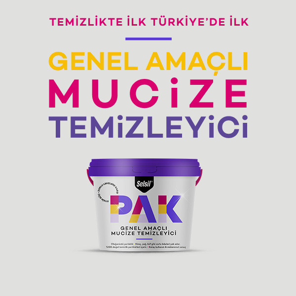 SP0001   SELSİL PAK GENEL AMAÇLI TEMİZLEYİCİ 500gr