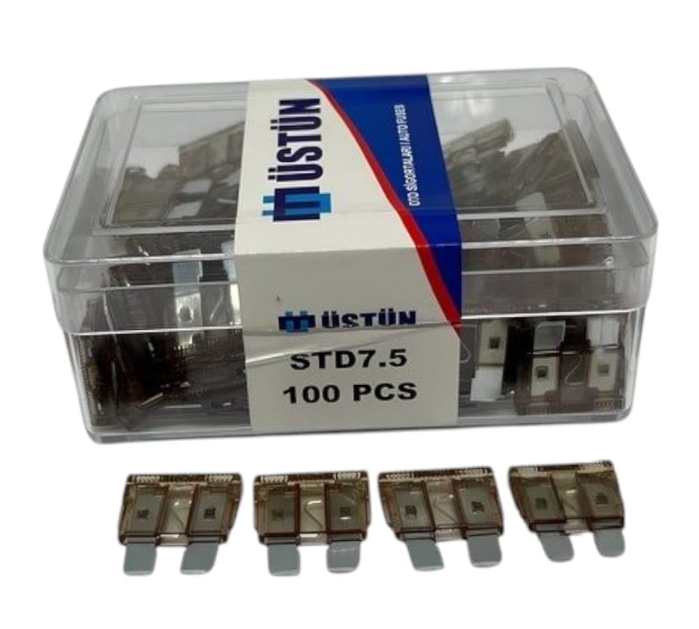 STD7.5   Üstün 7.5Amp Bıçak Sigorta 100lü