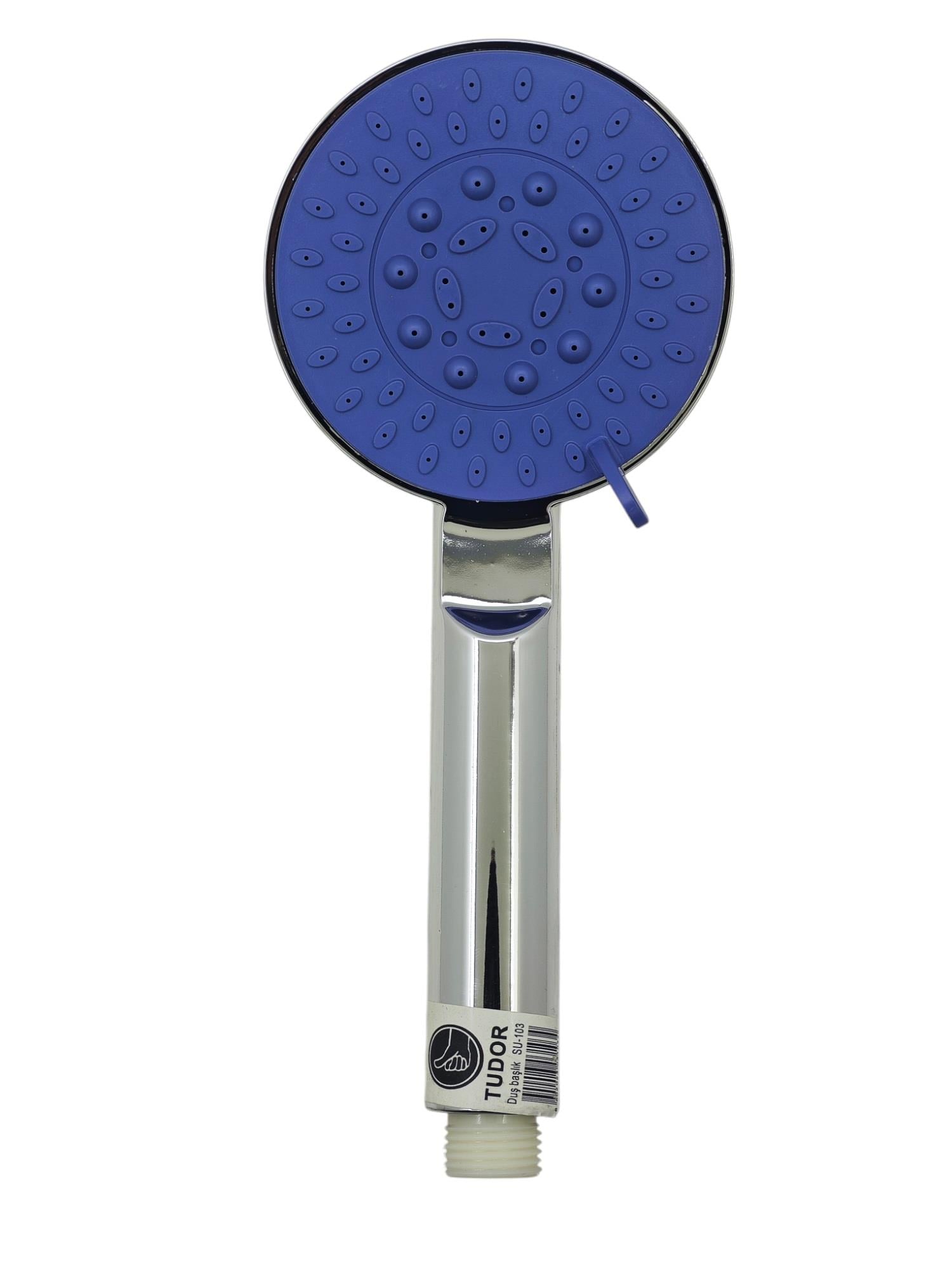 SU-103   Tudor 5 Kademeli Krom Duş Başlığı