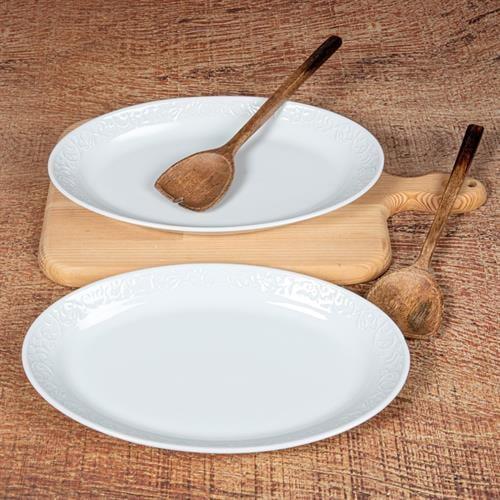 Şar Por Düz Tabak 25 Cm Bahardalı