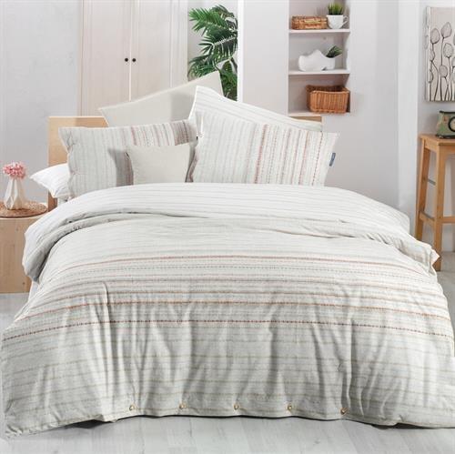 Sarev Fancy Rabella Çift Kişilik Nevresim Takımı Bej