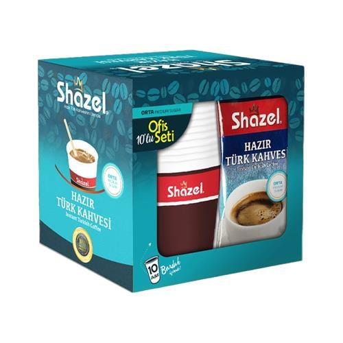 Shazel Türk Kahvesi 10x9 Gr Hazır Orta