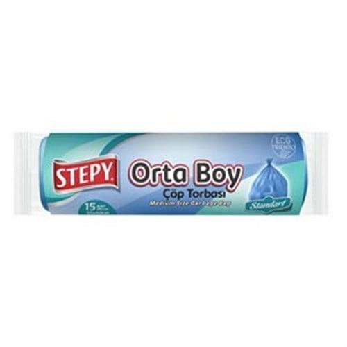 Stepy Çöp Torbası Orta Boy 55*60cm 15 li