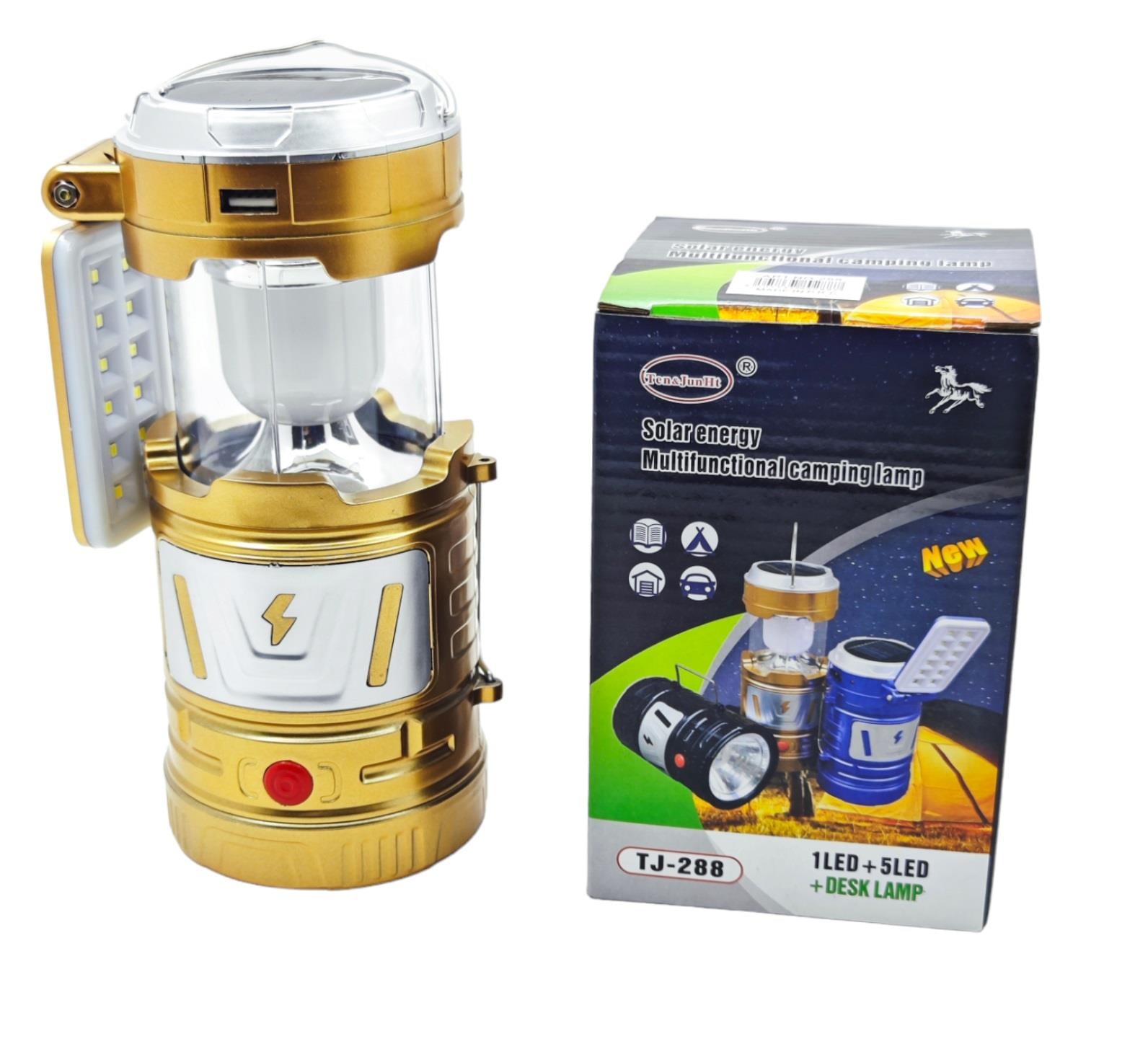 Ten&Junht Solar Şarjlı Led Fanus+Fener