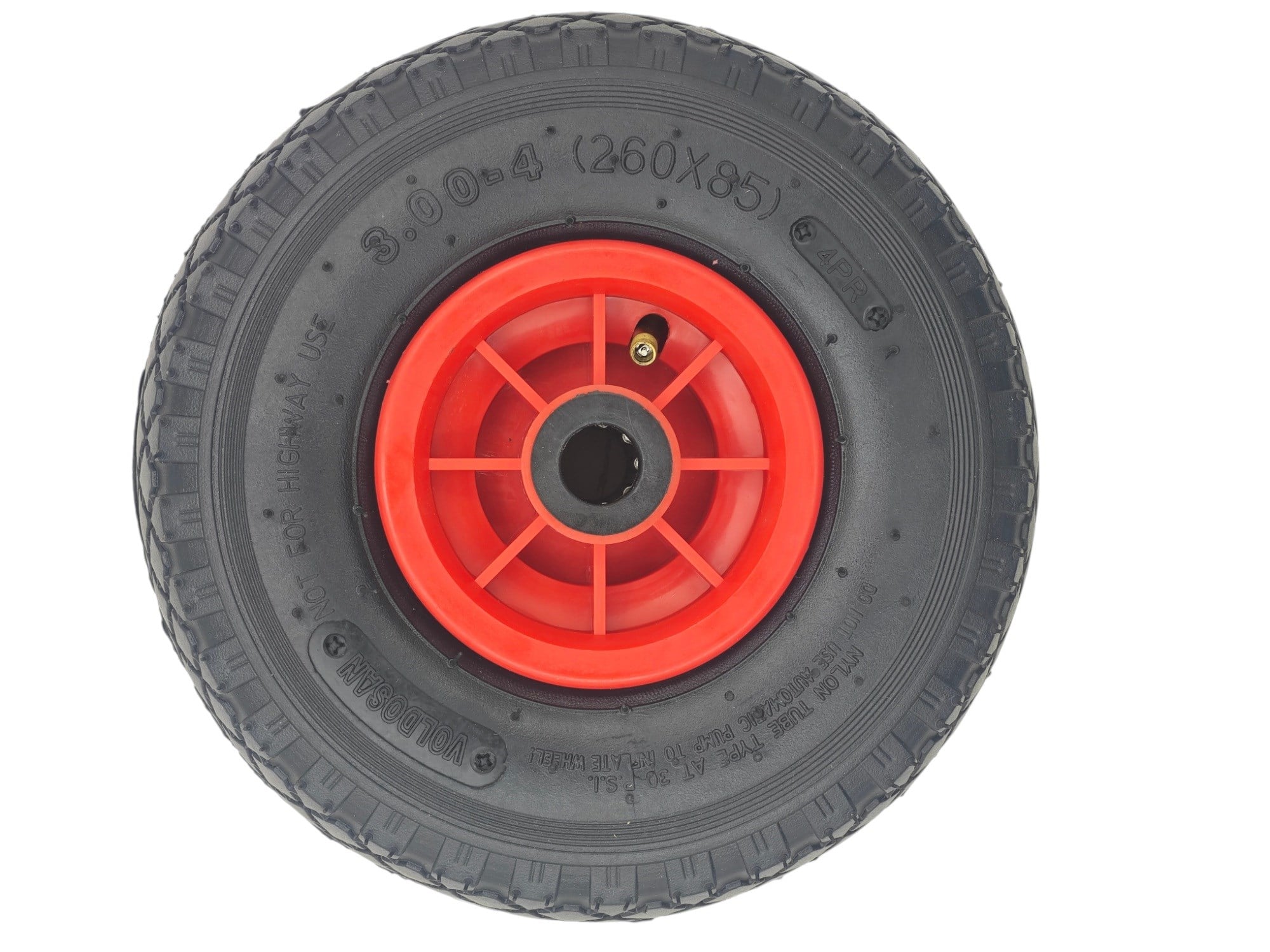 TKR007   Voldosan Burçlu Şişme Tekerlek 3.00-4
