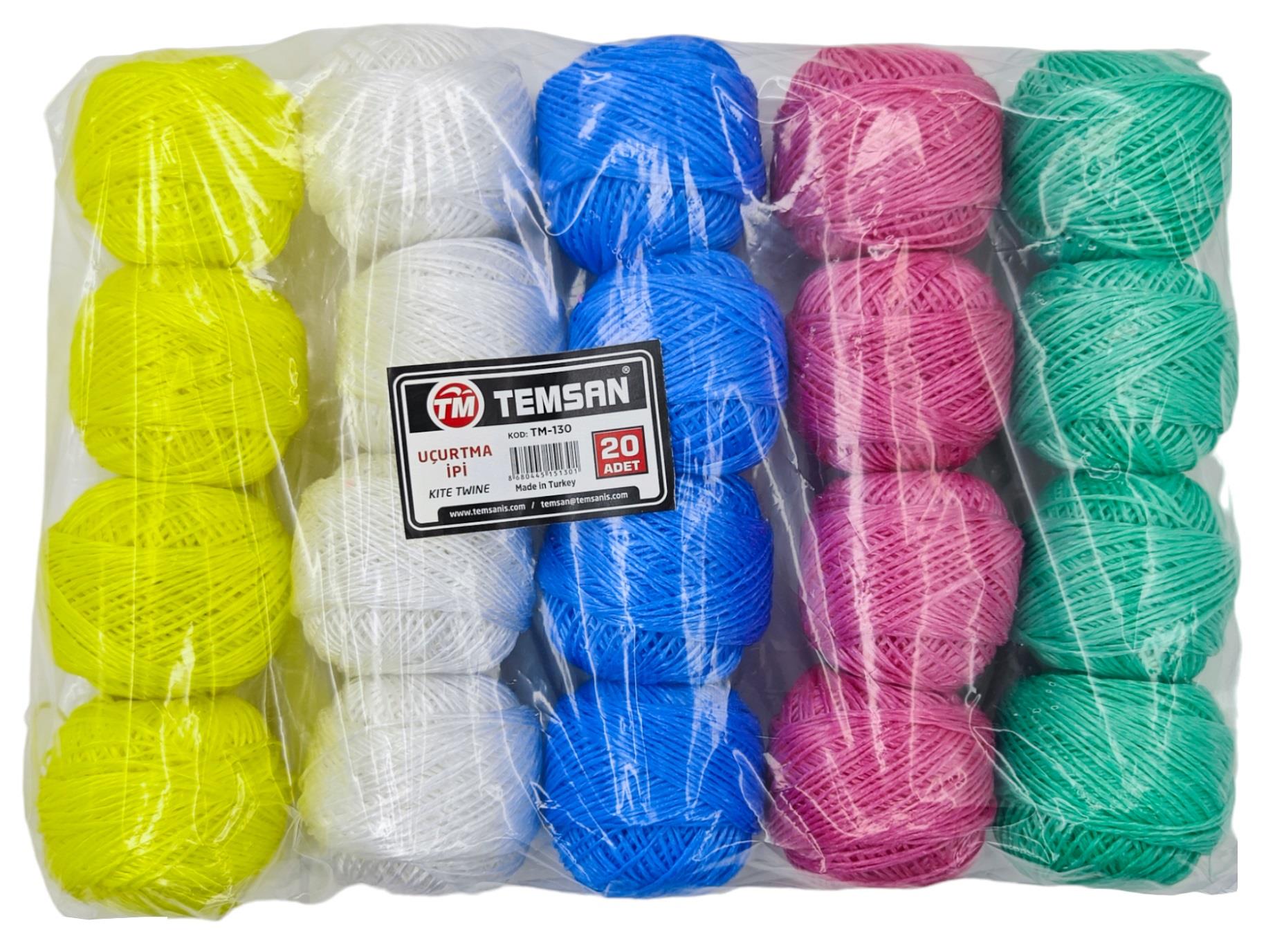 TM-130   TEMSAN UÇURTMA İPİ 20li