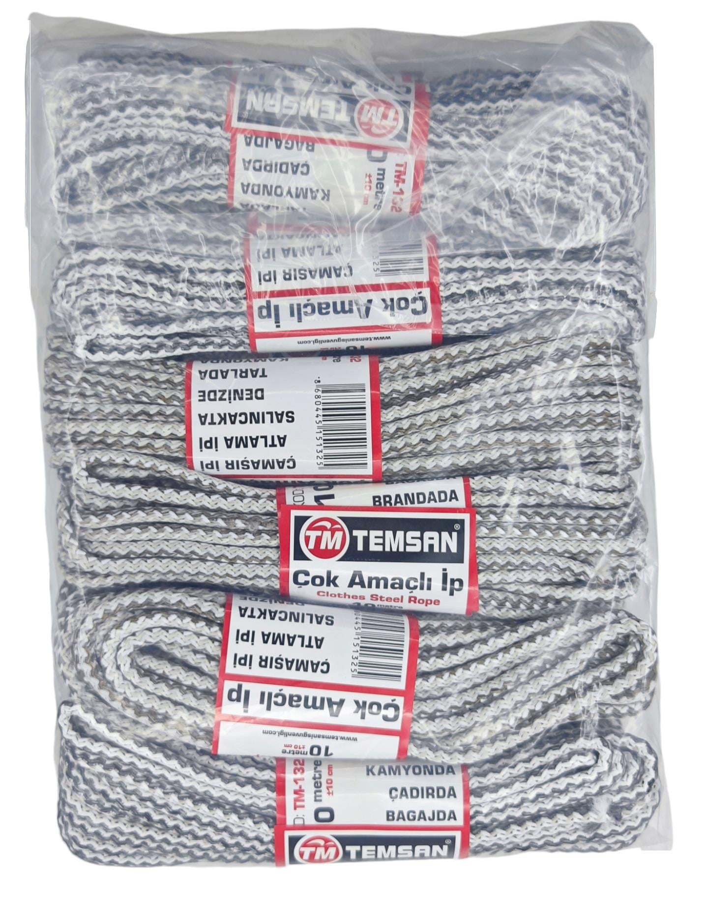 TM-132   Temsan Çok Amaçlı İp 10m