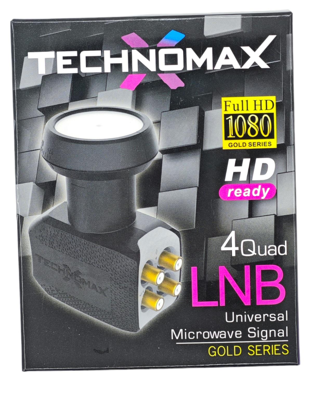 TM-4044G   TECHNOMAX FULL HD UNİVERSAL LNB 4lü