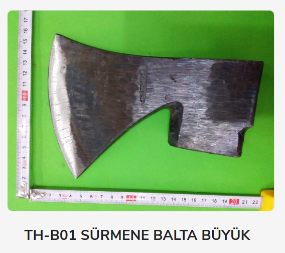 TRH07   SÜRMENE BALTA NO 8 - Büyük