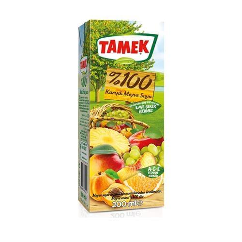 Tamek Karışık Meyve Suyu 200 Ml