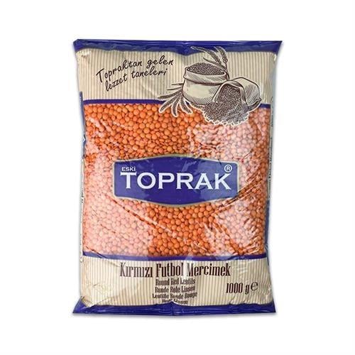 Toprak Kırmızı Futbol Mercimek 1 kg