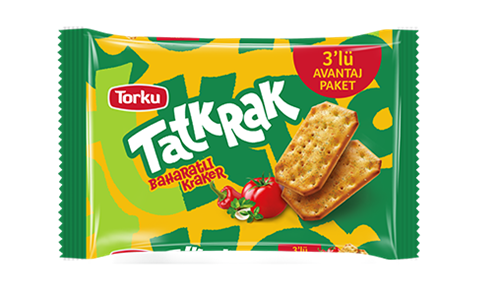 Torku Tatkrak Baharatlı Kraker 3lü 180 g