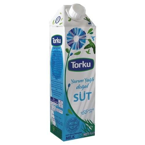 Torku Yarım Yağlı Süt 1Lt