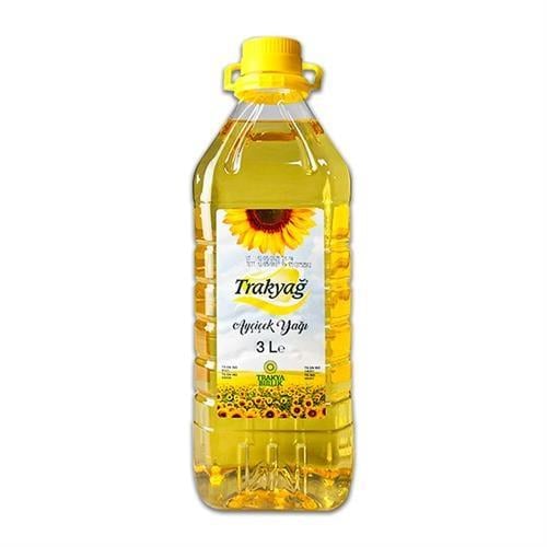 Trakyağ Ayçiçek Yağı 3 L
