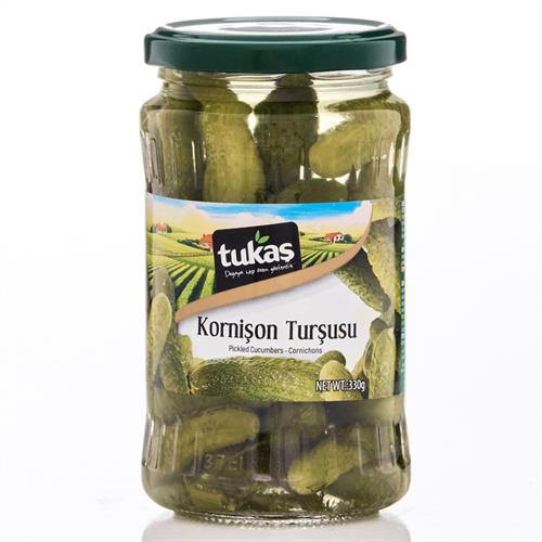 Tukaş Turşu Kornison 330 Gr