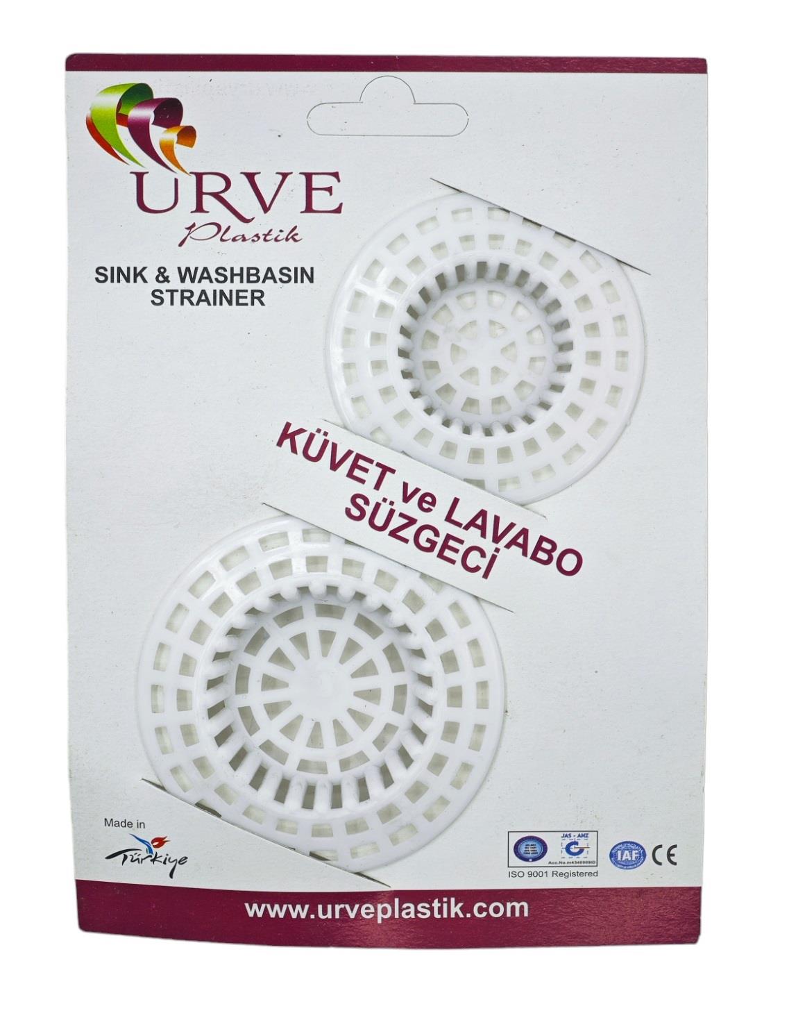 UR-3079   URVE KÜVET LAVABO SÜZGECİ