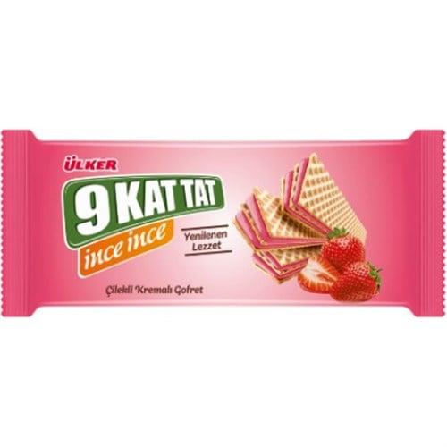 Ülker 9 Kat Tat Çilekli İnce İnce 114 Gr