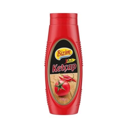 Ülker Bizim Ketçap Acılı 600 g
