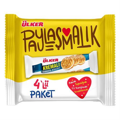 Ülker Kremalı Sandviç Bisküvi 4x61 gr
