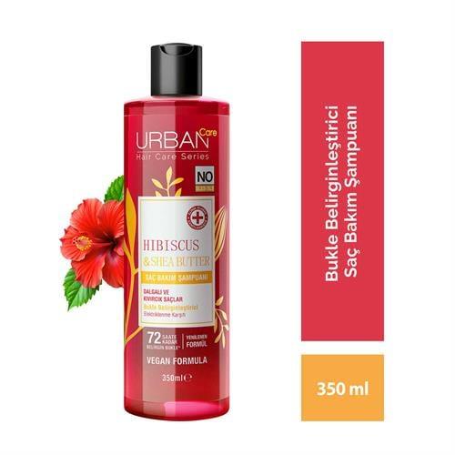 Urban Care Saç Bakım Şampuanı Hibiscus&Shea Butter Bukle Belirginleştirici 350 ml