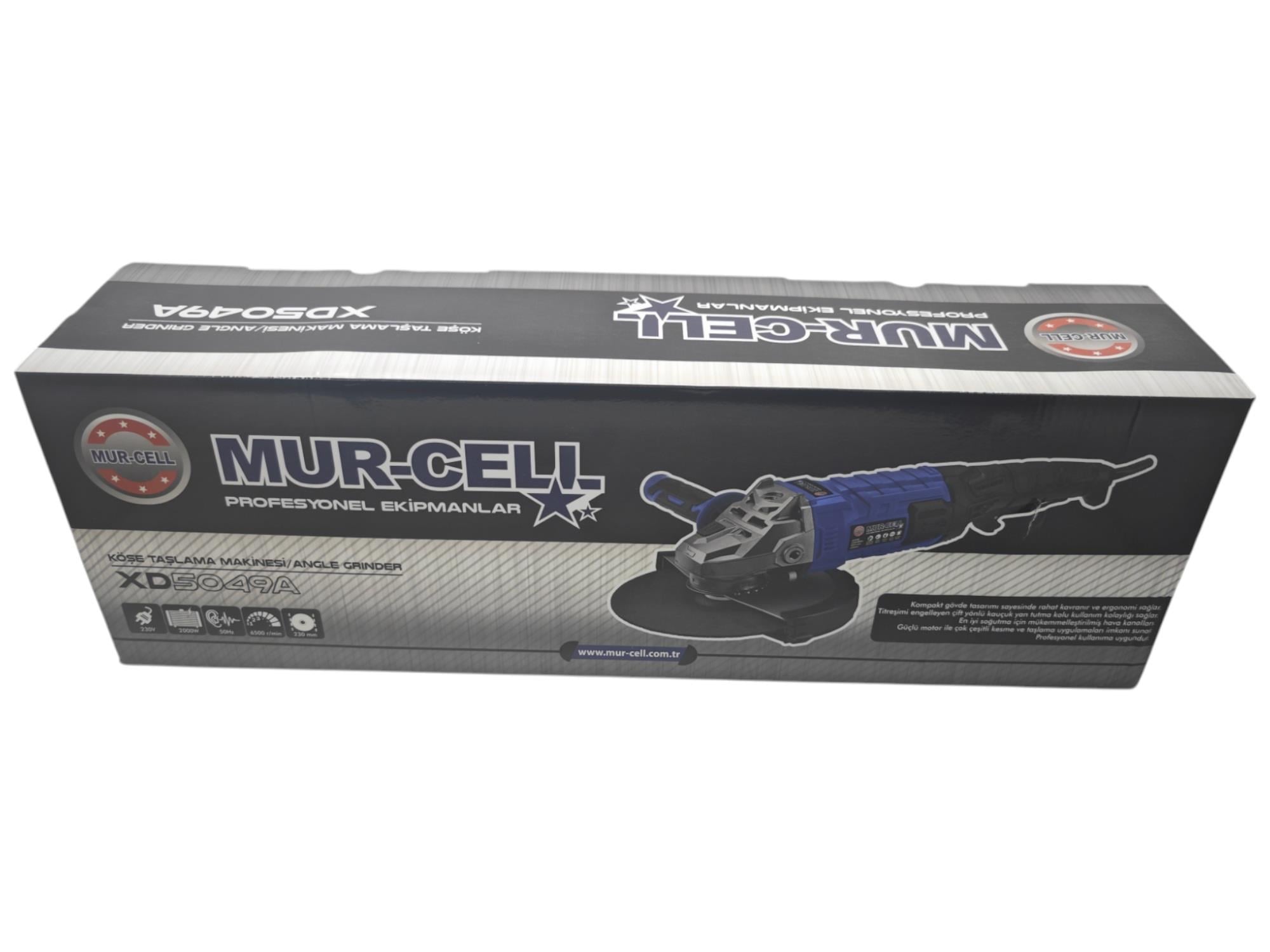 XD5049A   Mur-Cel Köşe Taşlama Makinesi 230mm