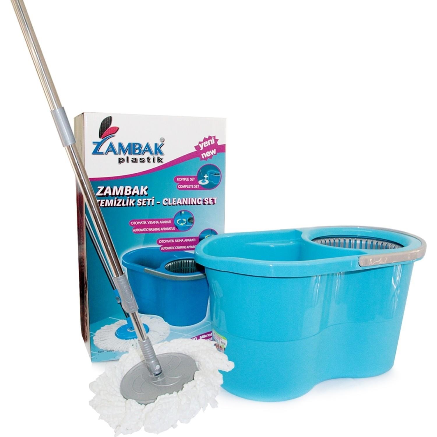 ZP188   ZAMBAK DÖNER MOP TEMİZLİK SETİ