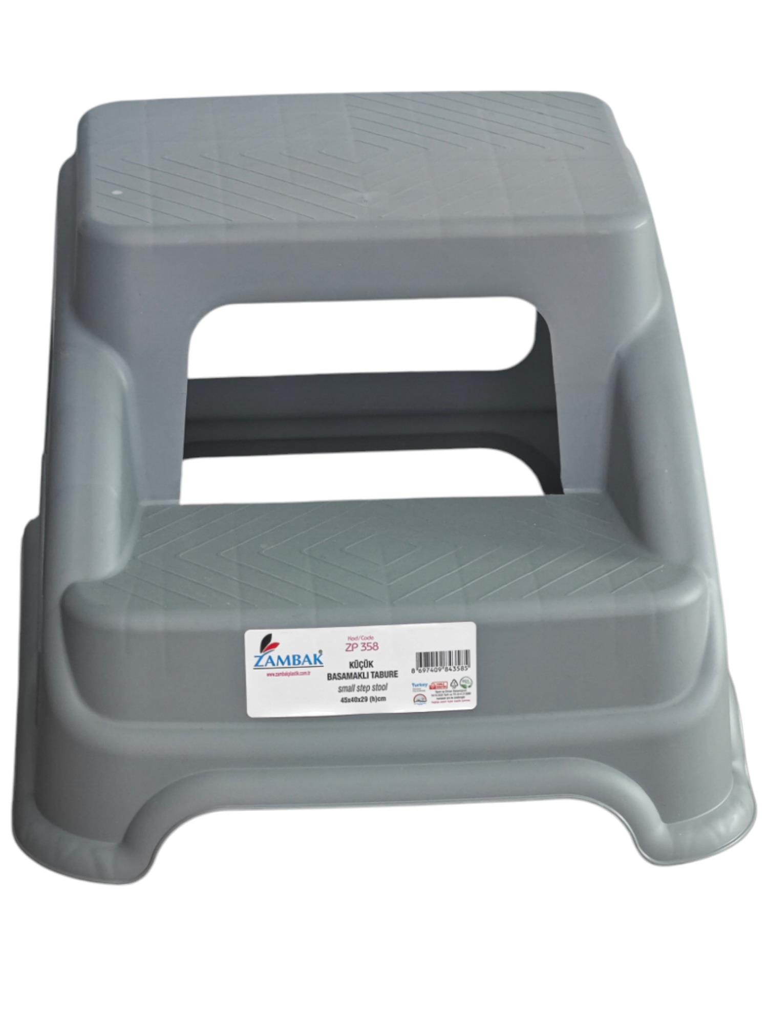 ZP358   Zambak Plastik Küçük Basamaklı Tabure