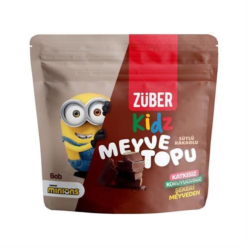 Züber Çikolata Kidz Sütlü Kakaolu Meyve Topu 42 g
