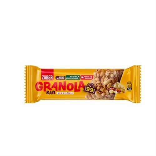 Züber Granola Bar Yer Fıstıklı 25 g
