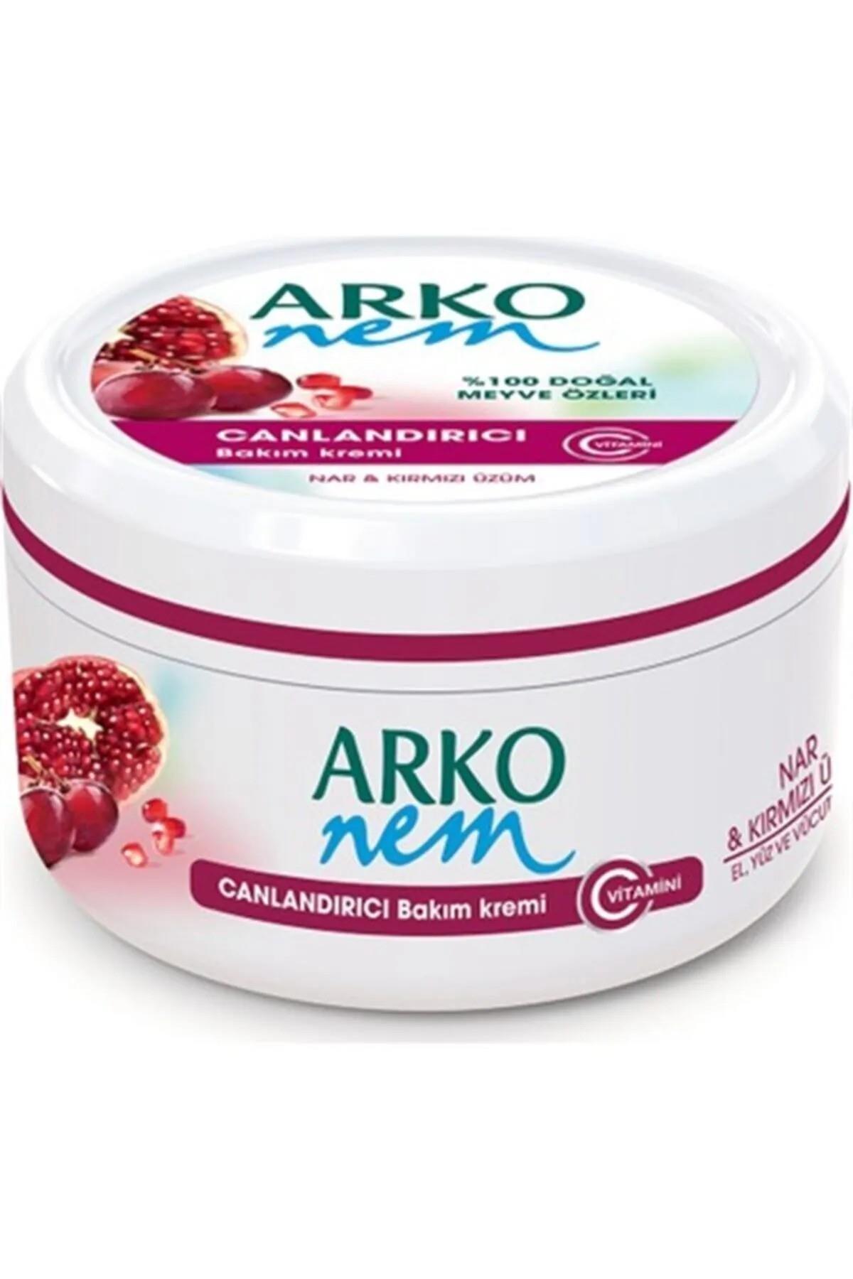 Arko 300 Ml Nar & Kırm.Üzüm Krem Kvz.