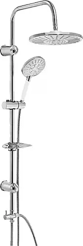 Aryak  Melia Tepe Duştakımı  Krom Yuvarlak - 102158028 - Esnek E-Ticaret Platformu