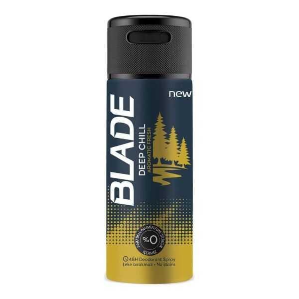 Blade 150 ml. Deep Chill (Atomic Fresh) Deodorant 48h - Esnek E-Ticaret Platformu