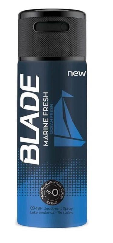 Blade 150 ml. Marine Fresh (Ocean Fresh) Deodorant 48h - Esnek E-Ticaret Platformu