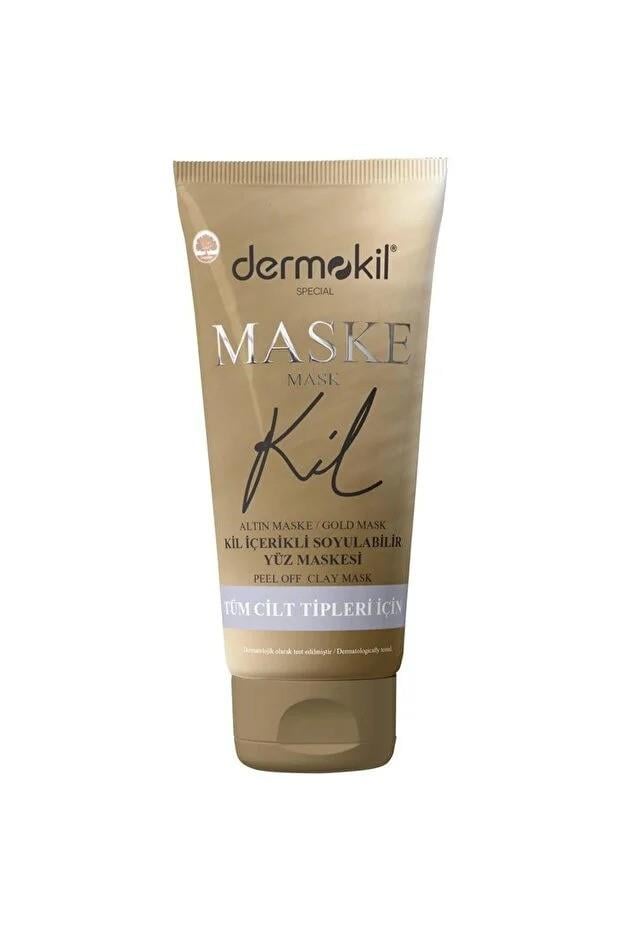 Dermokil Soyulabilir Gold Yüz Kil Maskesi - 75 ml