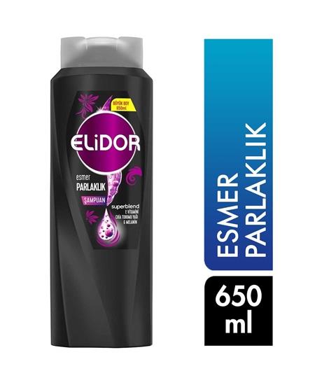 Elidor 650 Ml Şamp. Esmer Parlaklık Siyah