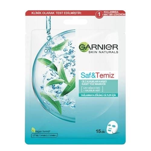 Garnier Saf ve Temiz Kağıt Yüz Maskesi - 23 gr