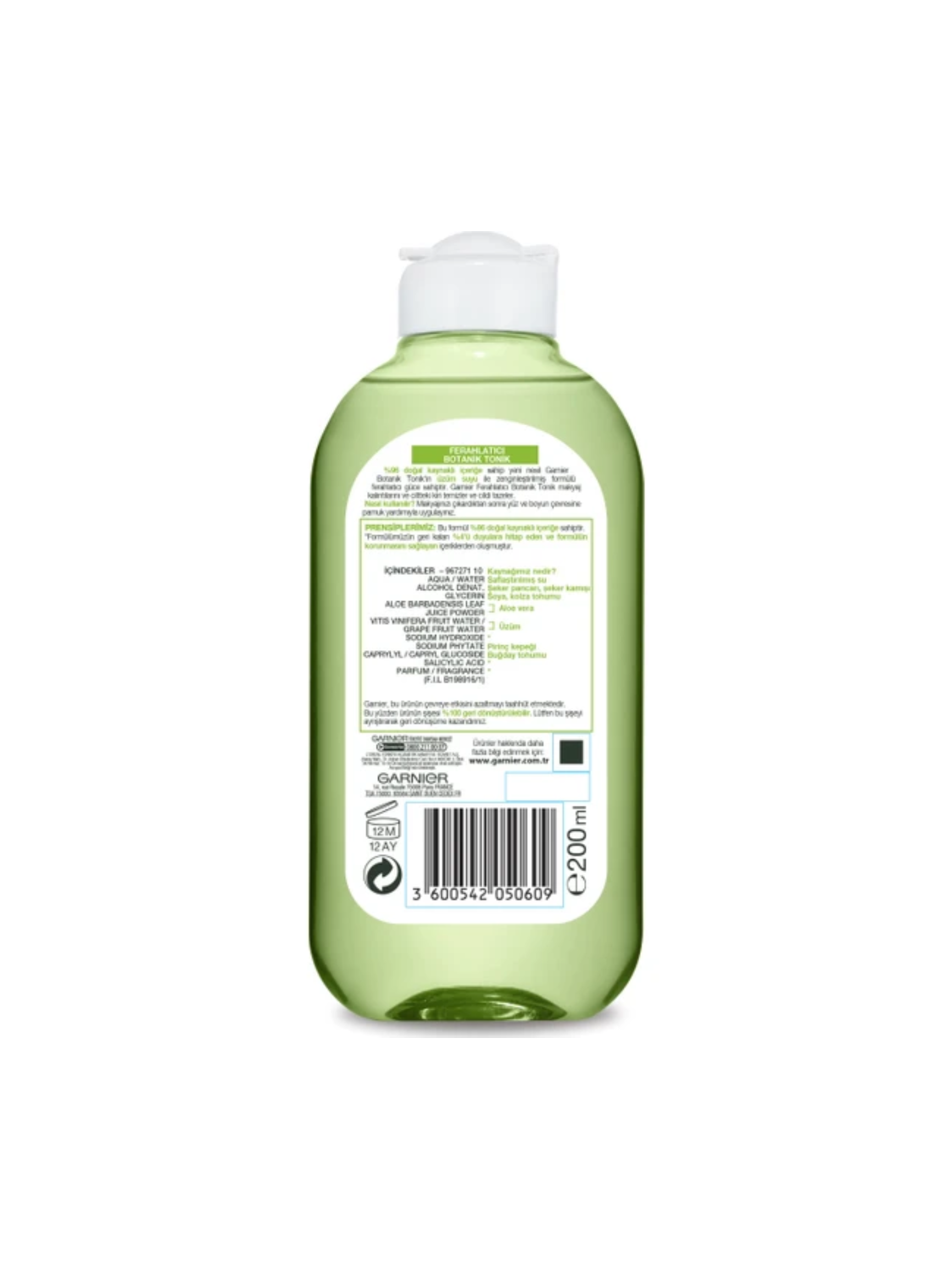 Garnier Üzüm Suyu Botanik Temizleyici - 200 ml